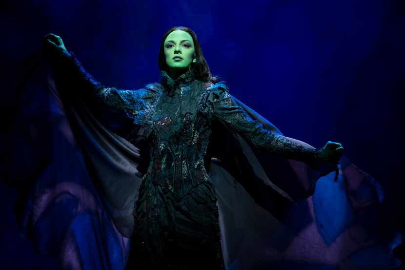 Talia Suskauer as Elphaba Thropp aka the Wicked Witch of the West.


