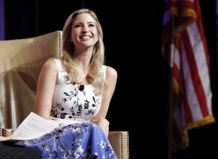 Ivanka Trump spoke at the Dallas Regional Chamber's Women's Business Conference last October...
