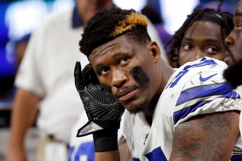 El tackle defensivo David Irving de los Cowboys de Dallas. (DMN/Tom Fox)
