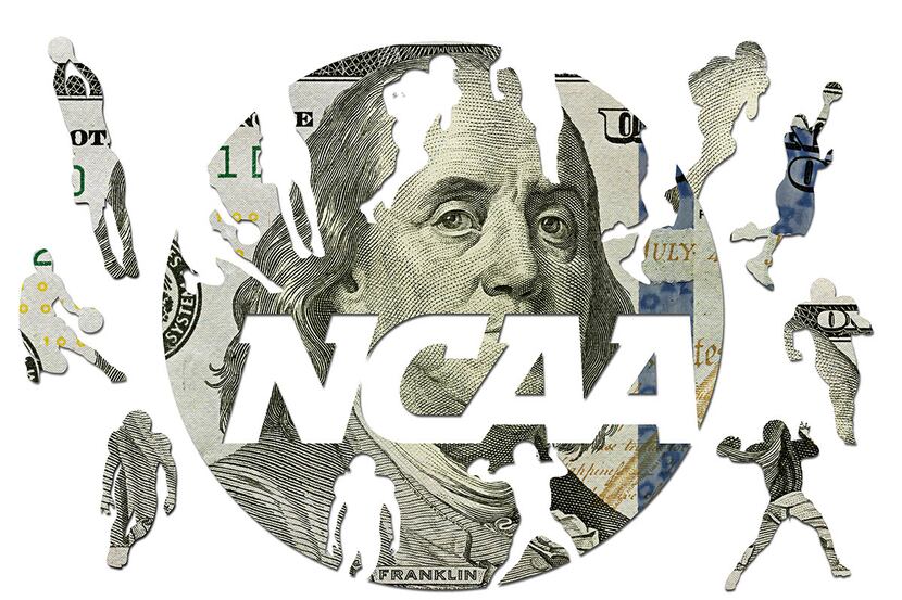 An illustration of the NCAA logo.