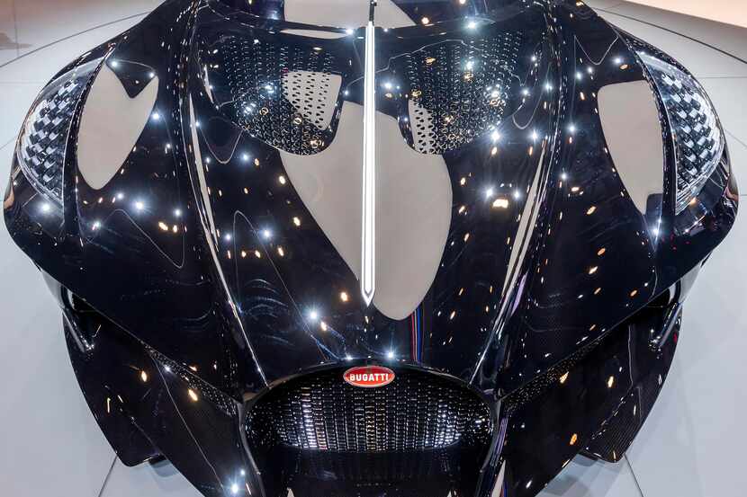 El auto Bugatti La voiture Noire fue presentado en el Auto Geneva International Motor Show’...