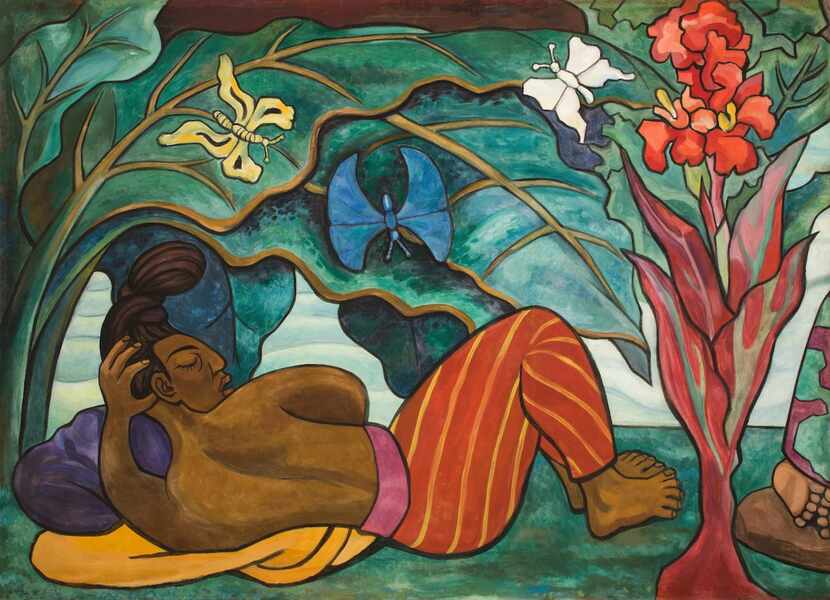 Una de las obras de Diego Rivera que estará en exhibición en el Museo de Arte de Dallas....