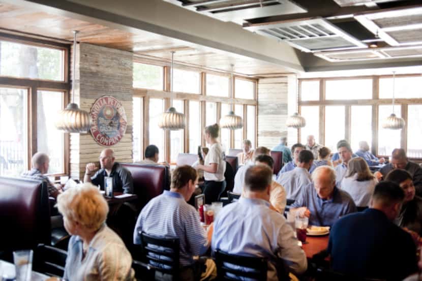 Hoffbrau's dining room was filled to capacity by noon during Monday's lunch rush. It's...