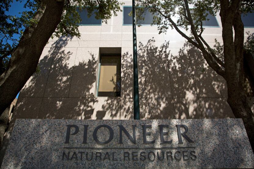 Pioneer Natural Resources company headquarters Thursday, September 29, 2016 in Irving. 