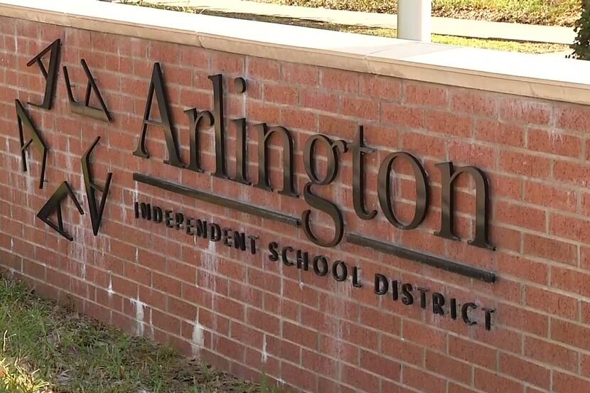 The Arlington ISD administration building.