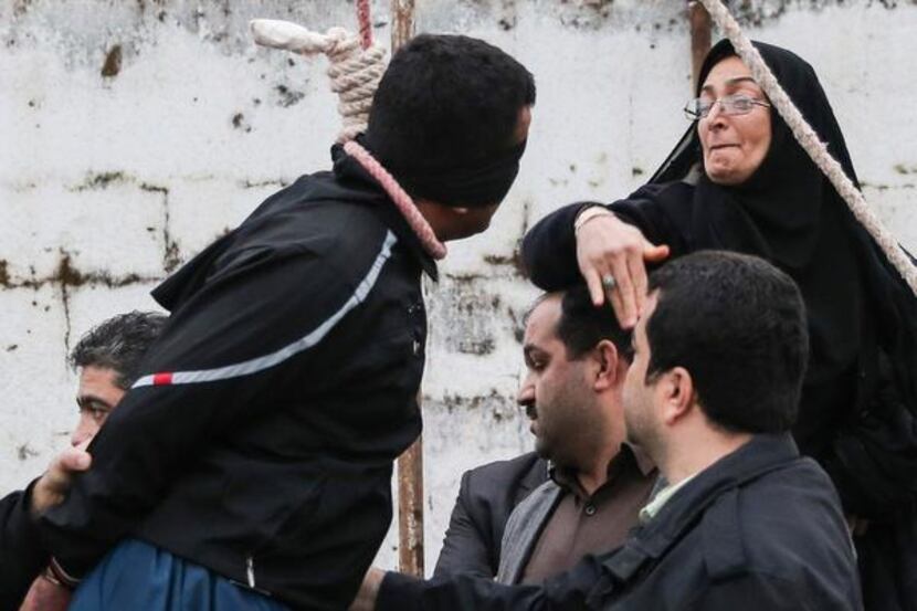 
Samereh Alinejad slapped her son’s killer during his execution ceremony in Iraq, then...