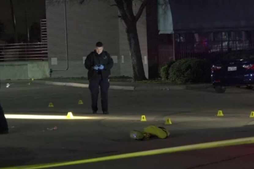 Christian Dawson was shot in the 9200 block of Skillman Street, near Interstate 635.