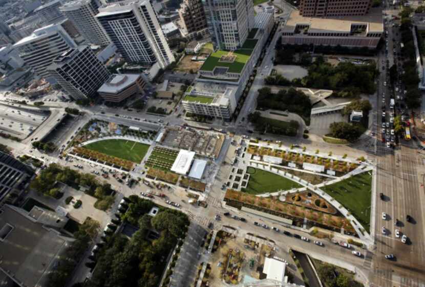 Klyde Warren Park, a $110 million project, was funded through a public-private partnership....