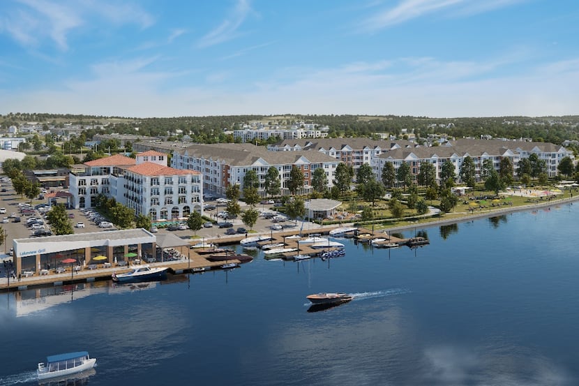 The Lakeview Landing mixed-use project will be on 48 acres on Lake Granbury.