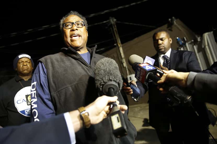 Dwaine Caraway, the former Dallas City Council member who was running to unseat County...