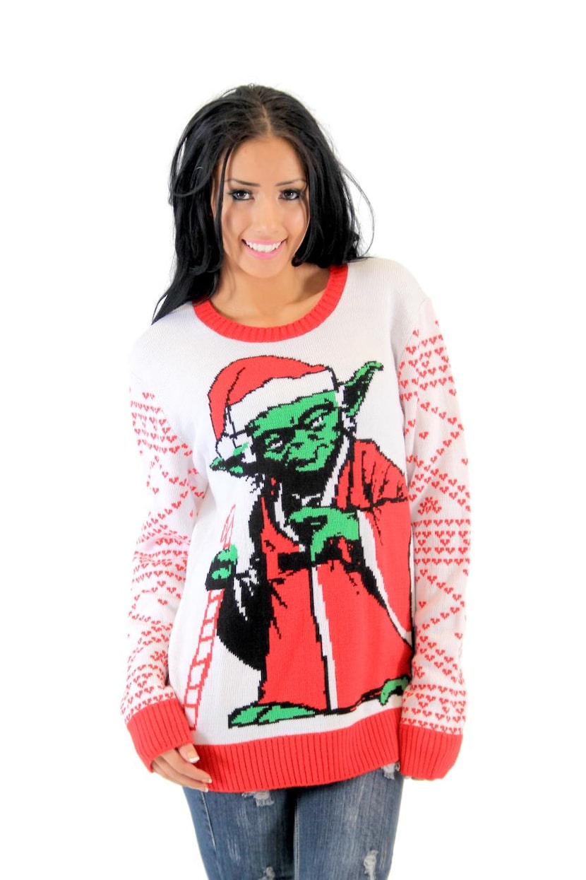 
Star Wars Yoda sweater from UglyChristmas Sweater.com.
