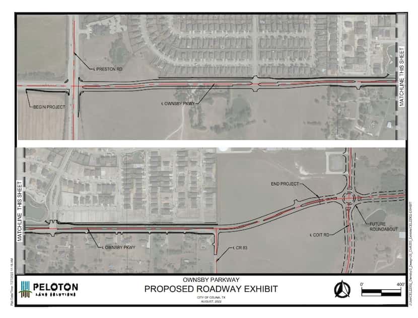 Ownsby Parkway project map
