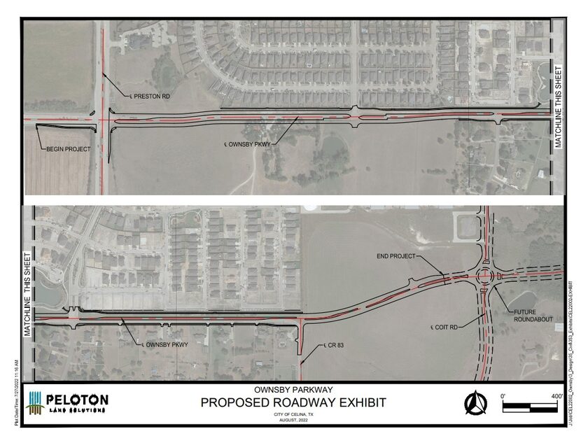 Ownsby Parkway project map