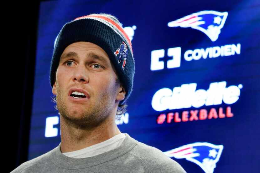 El mariscal Tom Brady, de los Pats. (AP/ELISE AMENDOLA)
