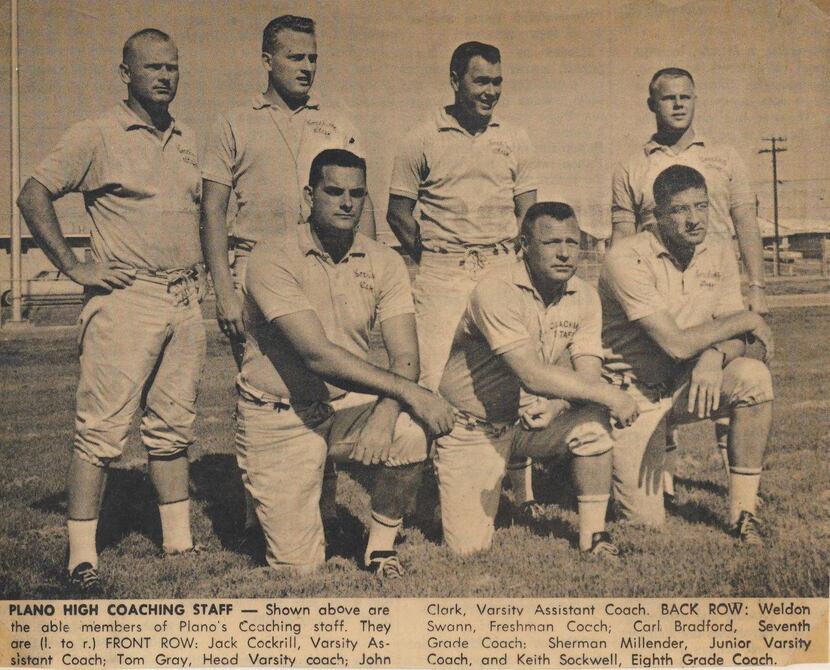 
The 1965 team went 14-1, losing only to 3A school Bonham. 
