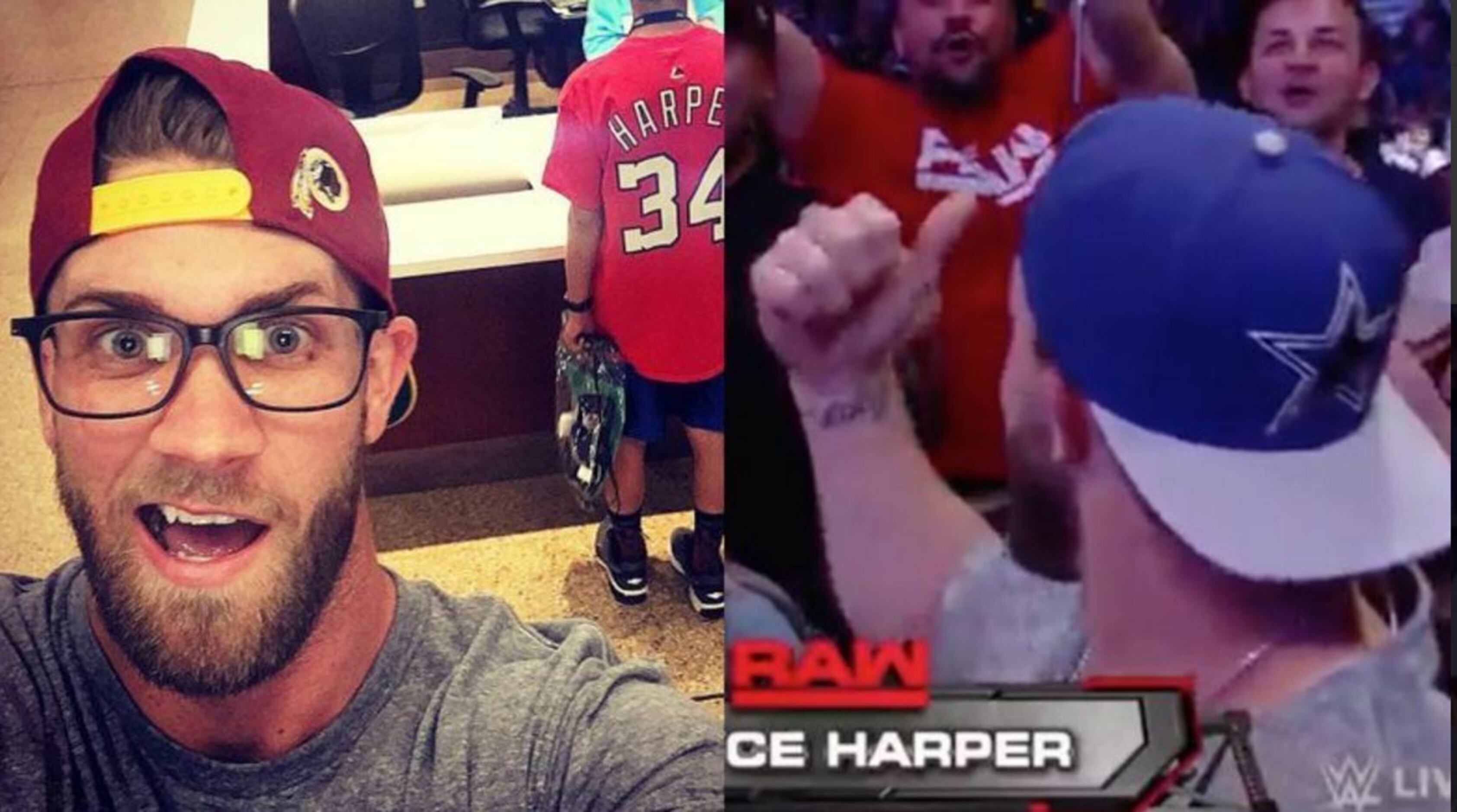 Bryce Harper ditches Cowboys gear to start repping the Eagles