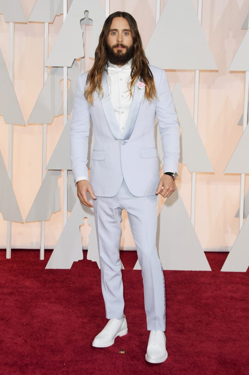 TACKY: Jared Leto in custom Givenchy