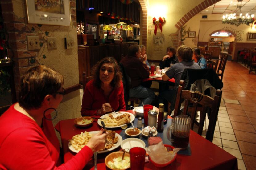 On the tables at Jacala’s, cheese enchiladas share real estate with the iconic fried treat,...