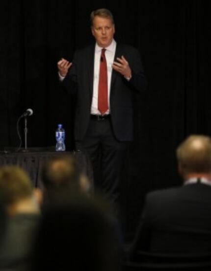  Parker spoke Wednesday at an aviation maintenance conference in Dallas. (Vernon...