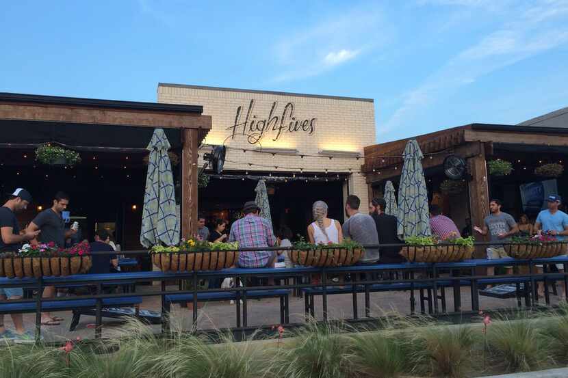 Dallas bar High Fives, pictured here when it opened in 2015 on Henderson Avenue in Dallas,...