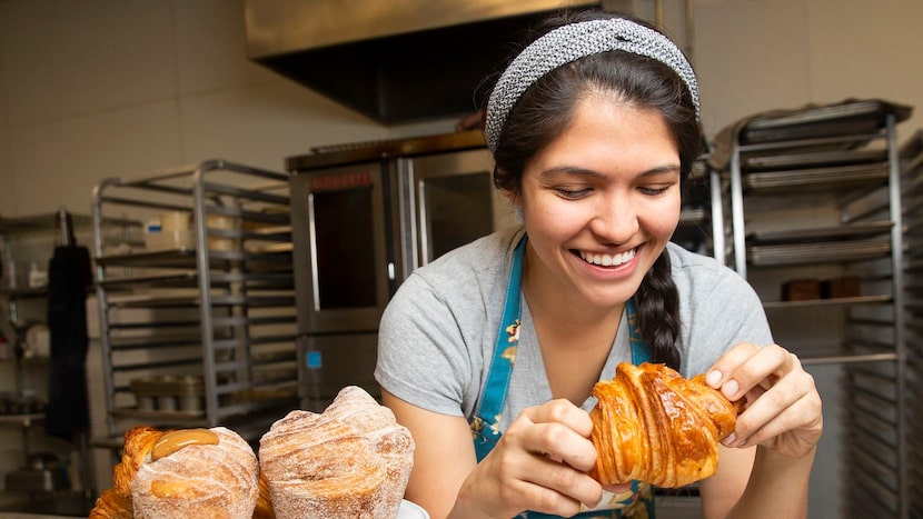 La copropietaria Maricsa Trejo abrió La Casita Bakeshop el 8 de febrero de 2020 en...