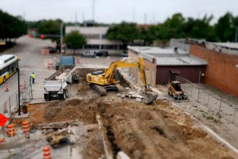 
Work is still underway in downtown Garland, where the City Center project is adding 153...