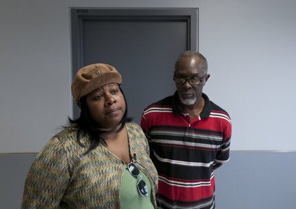 Takeysha Harper and fiancee Varning Keys Sr. attended a 2011 hearing at the Henry Wade...