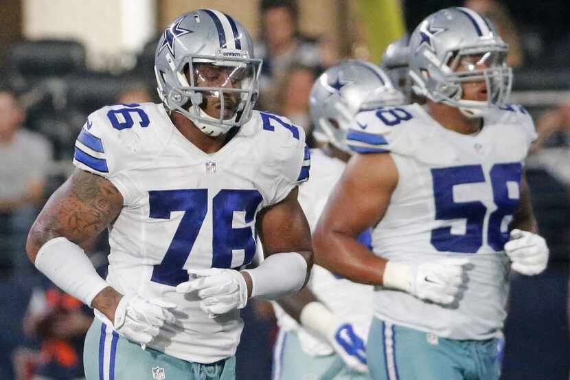 Dallas Cowboys defensive end Greg Hardy (76) is pictured during the Seattle Seahawks vs. the...