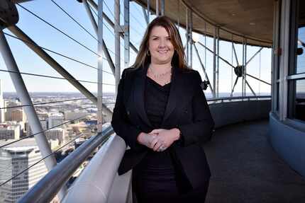Dusti Groskreutz, president of Reunion Tower Operations Co., hopes the show will be the...