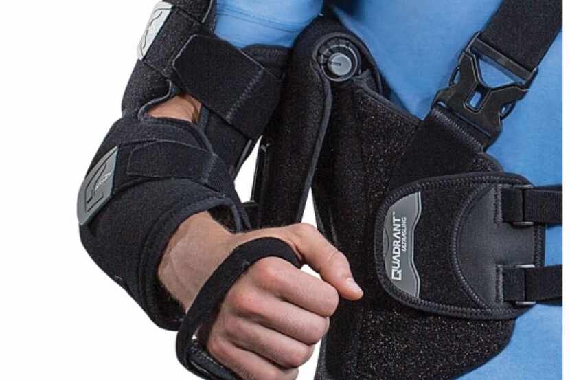 The UltraSling Quadrant is a patent-pending, shoulder brace sold by DJO, which announced in...