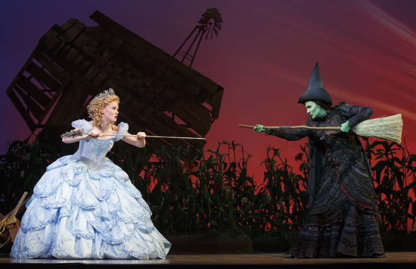 Alyssa Fox played Elphaba opposite Carrie St. Louis as Glinda in Wicked on Broadway.  