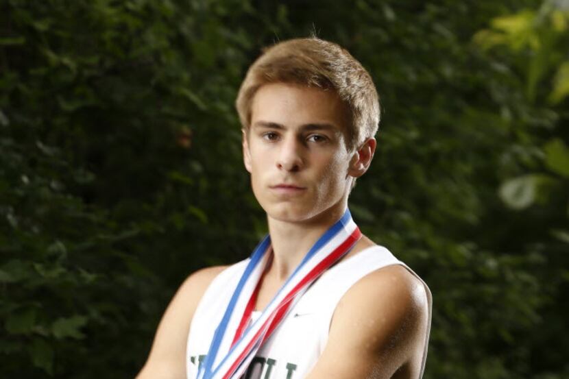 Southlake Carroll junior Reed Brown the Boys Track Athlete of the Year in Southlake, Texas...