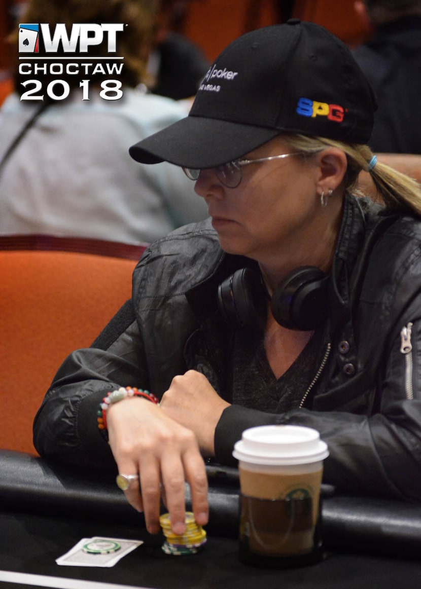 Juli Black at a World Poker Tour event last year