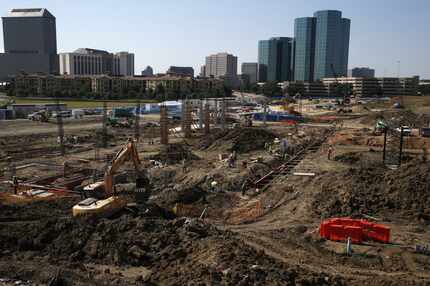 The Irving Music Factory at Las Colinas will be another addition to the skyline along State...