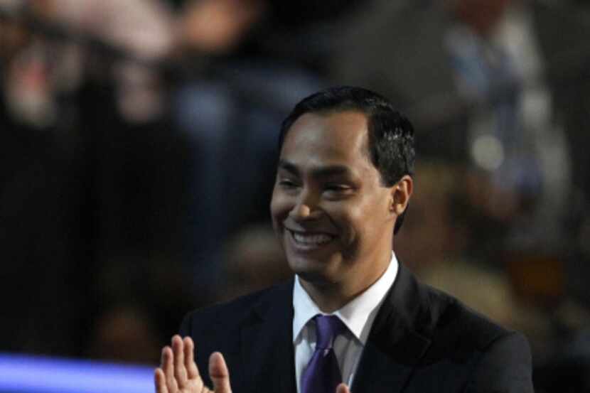 Joaquin Castro yielded the spotlight to his slightly older brother in Charlotte on Tuesday...