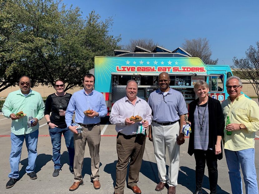 Premier Nationwide Lending had a food truck come to its corporate office for lunch in the...