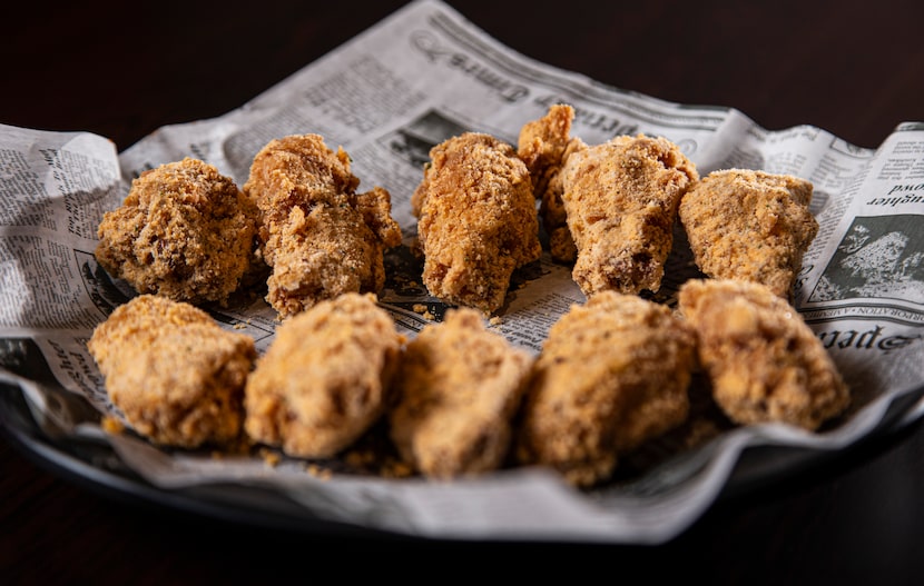 Sprinkle Wings at Ari Chicken in Carrollton.