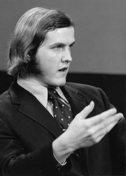 Robert Decherd when he appeared on the William F. Buckley PBS show "Firing Line" in 1972.