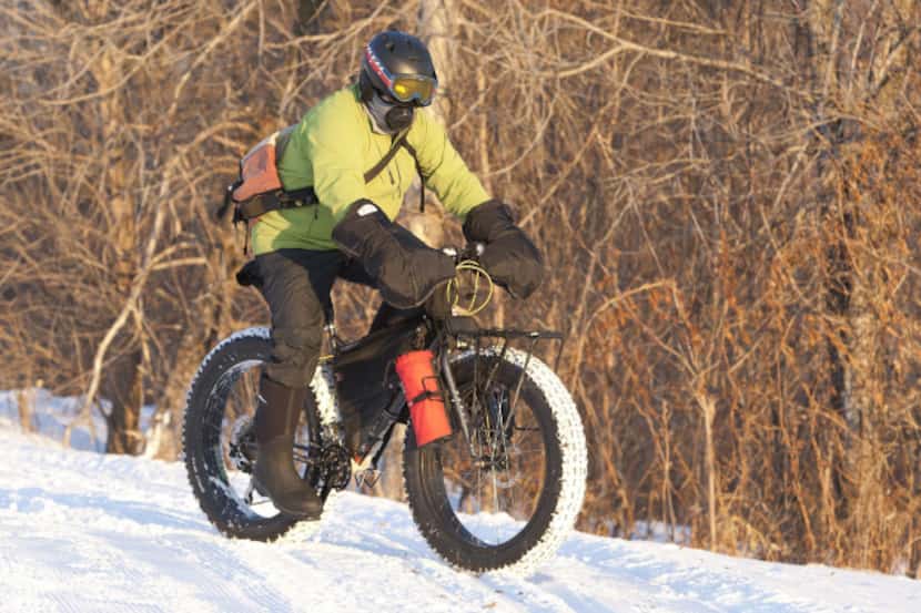 Crossing snow country on fat bikes has grown in popularity in recent years.
