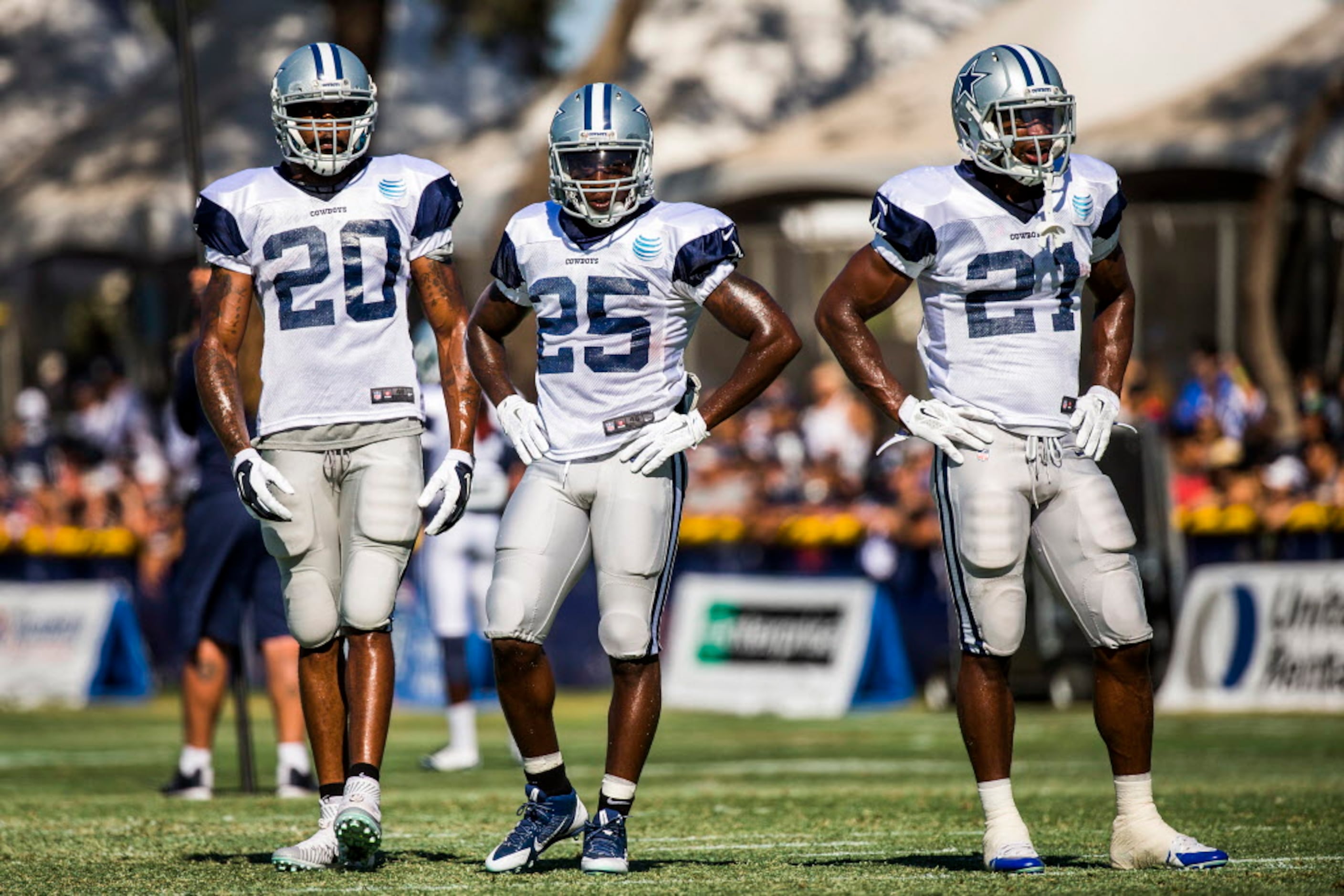 December 14, 2014: Dallas Cowboys free safety J.J. Wilcox (27) in