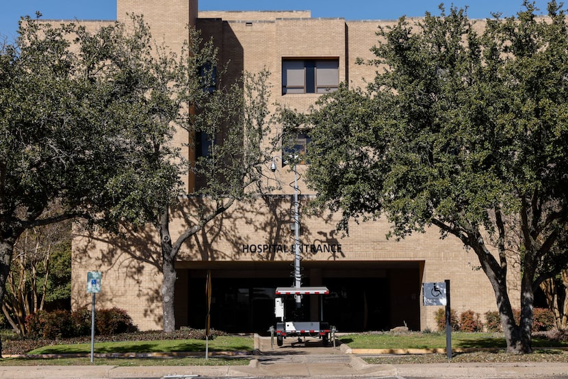 The former University General Hospital seen on Jan. 11 in Dallas.