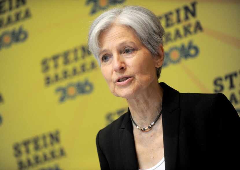 Jill Stein discusses 'Green New Deal' held at Holiday Inn Lower East Side, in New York City.