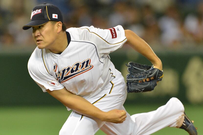 Japanese pitcher Masahiro Tanaka 