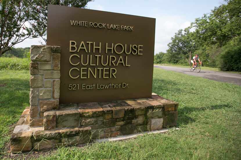 Bath House Cultural Center at White Rock Lake Park in Dallas.