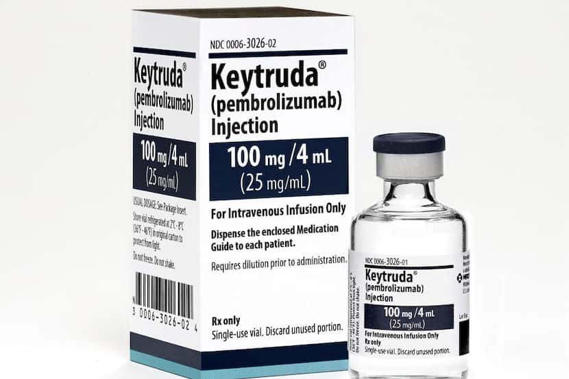 Keytruda, un medicamento de inmunoterapia, un método que ha sido exitoso para combatir...