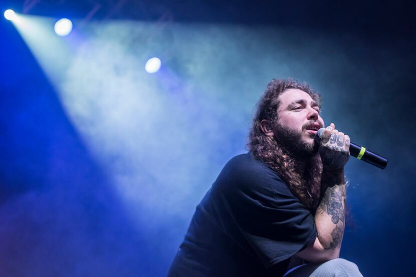 Post Malone performs at The Bomb Factory in 2017.

(Rex C. Curry/Special Contributor)