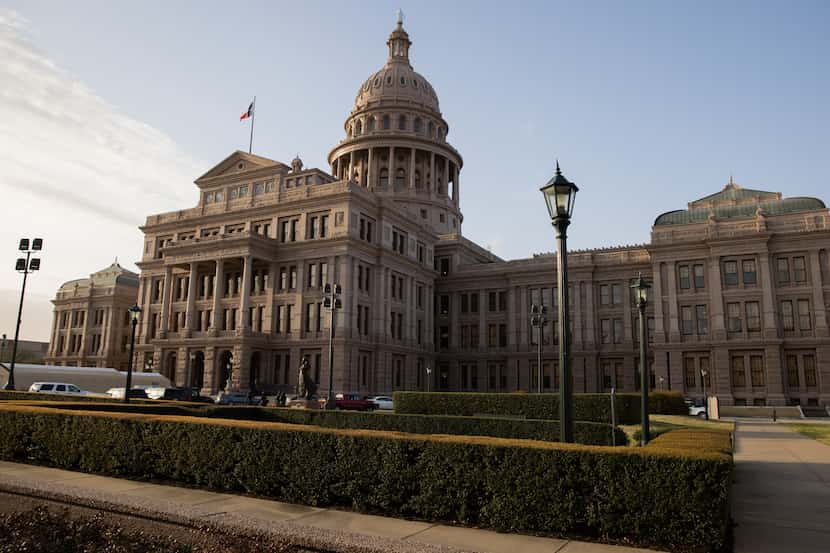 The Texas Capitol in Austin on Wednesday, March 17, 2021. (Juan Figueroa/ The Dallas Morning...