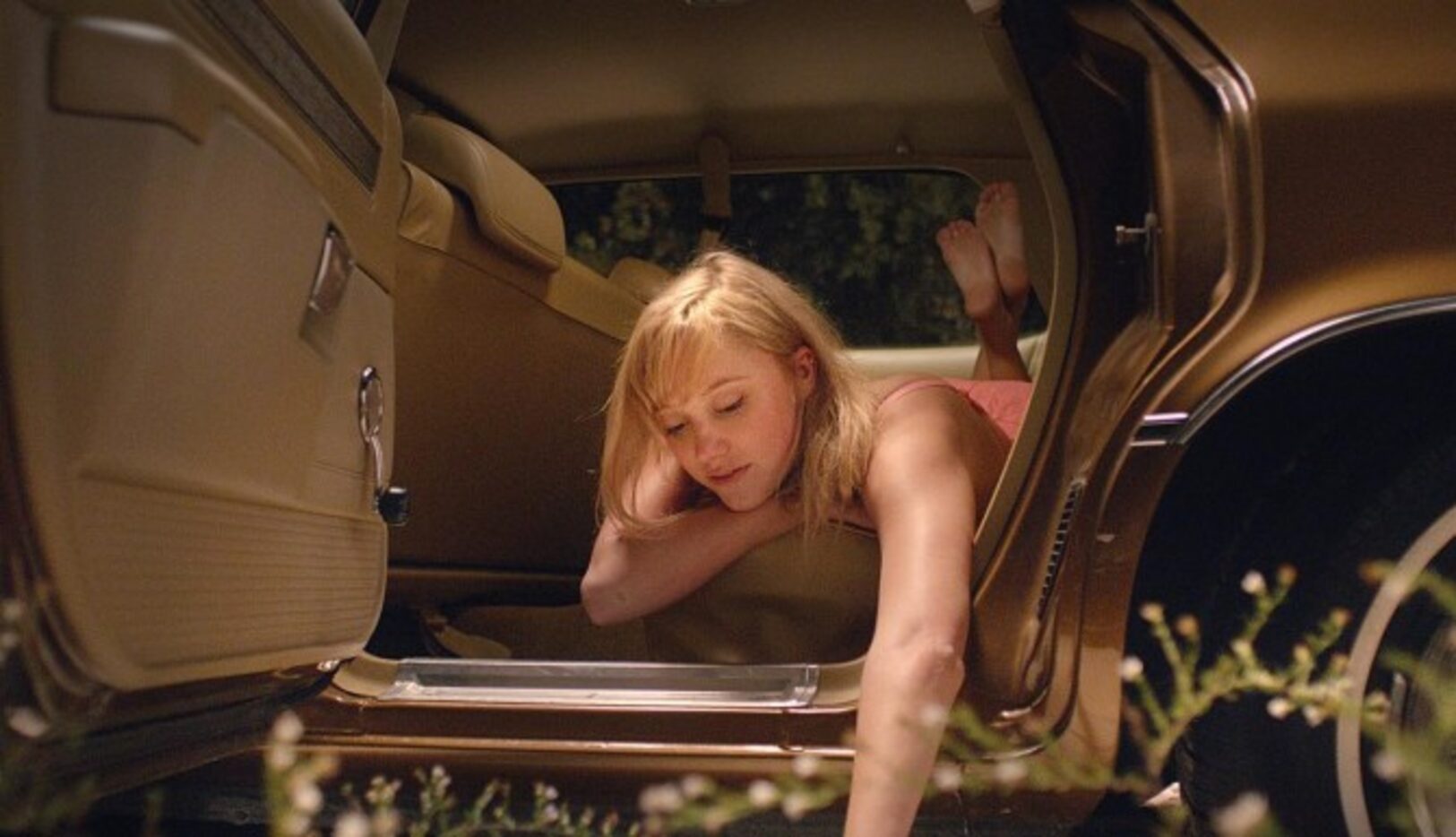 
				Maika Monroe es la protagonista de “It Follows”. (AP/RADiUS)
				