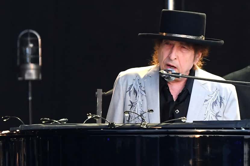 Bob Dylan, pictured in 2019, will perform in Irving this week.