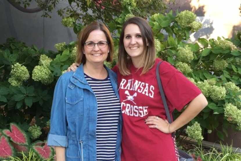 Tracy Matheson (left) stands with her daughter Molly Jane, who was raped and murdered in...